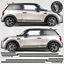 Picture of Mini F56 3 Door / F57 Cabriolet Cooper S side Stripes / Stickers