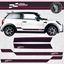 Picture of Mini F56 John Cooper Works side and Bonnet Stripes / Stickers
