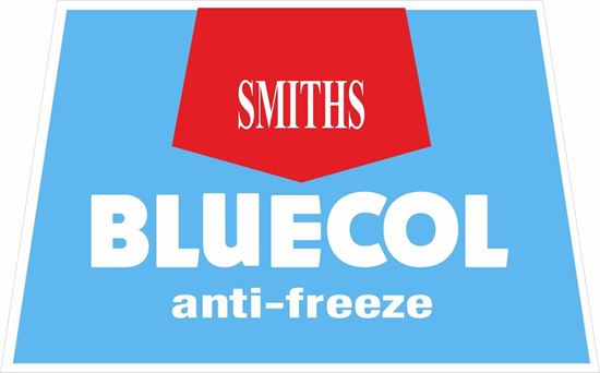 Picture of Land Rover Series  2 / 2a / 3 Smiths Bluecol anti freeze Radiator Decal / Sticker