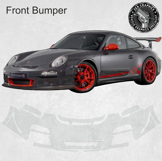 Picture of Porsche 997.2 GT3 RS Pre Cut PPF Bumper Protection