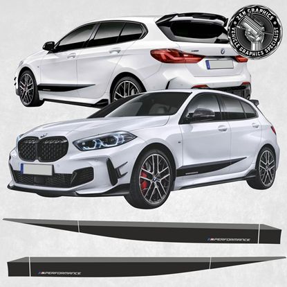 Picture of 1 Series F40  / M135i Performance side Stripes / Stickers