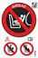 Picture of BMW Airbag replacement inner Door Decal / Sticker