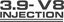 Picture of Range Rover Classic  V8 3.9  Injection replacement rear Decal / Sticker