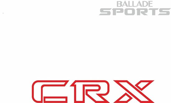 Picture of Replacement rear hatch Decals / Stickers for CRX EC1 Ballade Sports