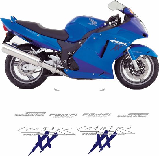 Picture of 2005 - 2007 CBR Blackbird replacement Decals / Stickers