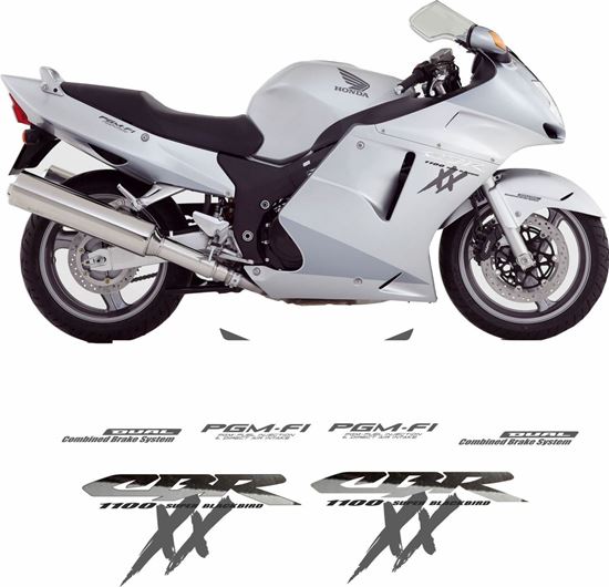 Picture of 2005 - 2007 CBR Blackbird replacement Decals / Stickers