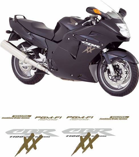 Picture of 2005 - 2007 CBR Blackbird replacement Decals / Stickers