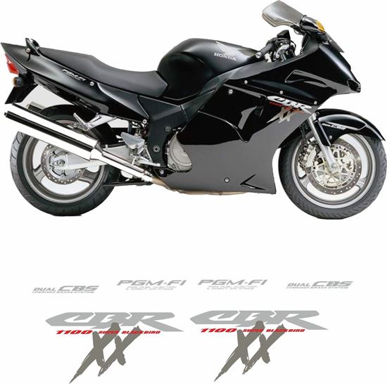 Picture of 2000-2004 CBR Blackbird replacement Decals / Stickers