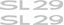Picture of Renault Master / Trafic SL29 replacement side Decals / Stickers