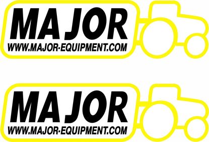 Picture of Major Equipment Tractors Stickers / Decals