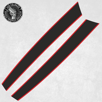 Picture of Mini F55 / F56 / F57 Seven Style Bonnet Stripes