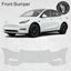 Picture of Tesla Model Y Pre Cut PPF front Bumper protection