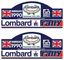 Picture of Lombard RAC Rally Harrogate 1990 Decals / Stickers