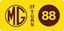 Picture of MG Brown Dot RC Brushed Motor Decal / Sticker