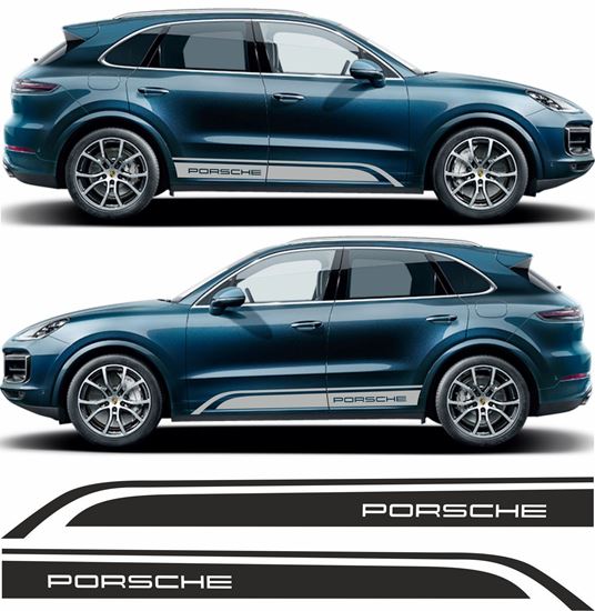 Picture of Cayenne 9YA/9YB 2018 - Present side Stripes