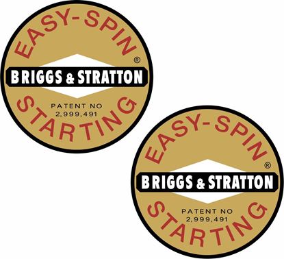 Picture of Briggs & Stratton Easy Spin Starting Decals / Stickers