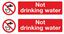 Picture of Not Drinking Water Decals / Stickers