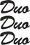 Picture of Romahome HyLo  Duo Decals / Stickers