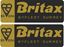 Picture of Britax Lyfe-Lok Seatbelt Clasp Buckle replacement Decals / Stickers