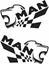 Picture of Man Lion Chequer Decals / Stickers
