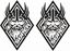 Picture of Scania Super front corner Panel Decals / Stickers