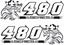 Picture of Scania 480 series Decals / Stickers
