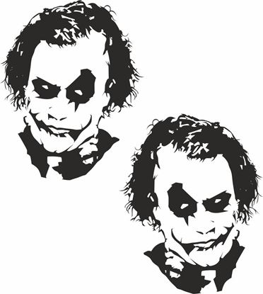 Picture of Joker Decals / Stickers