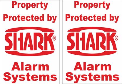 Picture of Shark Alarm Systems Decals / Stickers