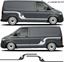 Picture of VW T5 / T6 Custom text Navigator Stripes / Stickers