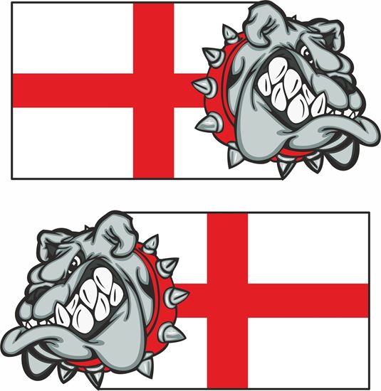 Picture of Bulldog St George Decals / Stickers