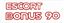 Picture of Ford Escort MK4 Bonus 90 rear Decal / Sticker