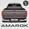Picture of Amarok 2022 onwards rear Bed Inlay Letter Decals / Stickers