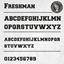 Picture of Freshman Text Decals / Stickers