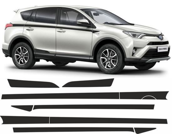Picture of RAV 4  2010 - 2015 side Stripes / Decals