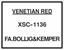 Picture of Ford Escort RS 2000 / Mexico Paint Code Venetian Red replacement  Decal / Sticker