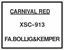 Picture of Escort RS 2000 / Mexico Paint Code Carnival red replacement Decal / Sticker