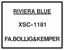 Picture of Ford Escort RS 2000 / Mexico Paint Code Riviera Blue replacement Decal / Sticker