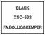 Picture of Ford Escort RS 2000 / Mexico Paint Code Black replacement Decal / Sticker