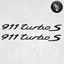 Picture of 996 Turbo S lower Door Decals