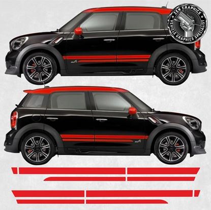 Picture of Mini R60 Countryman Dual Sport side Stripes / Stickers