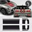 Picture of Mini F54 Clubman Cooper / Cooper S rear & Bonnet Stripes  / Stickers