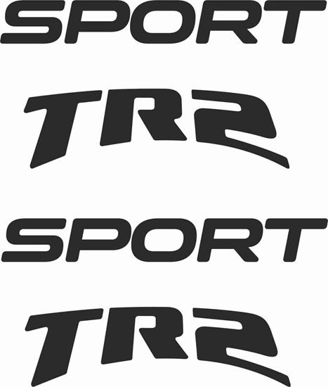 Picture of Jeep Wrangler Sport TR2 replacement side fender Decals / Stickers