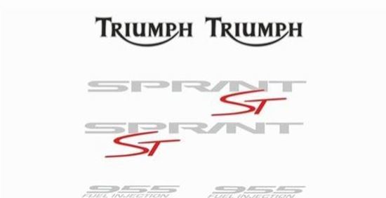 Picture of Triumph Sprint ST 955i 1998 - 2002  replacement Decals / Stickers