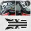 Picture of Mini F57 - Cabriolet / Soft Top A pillar Night Jack Decals / Stickers