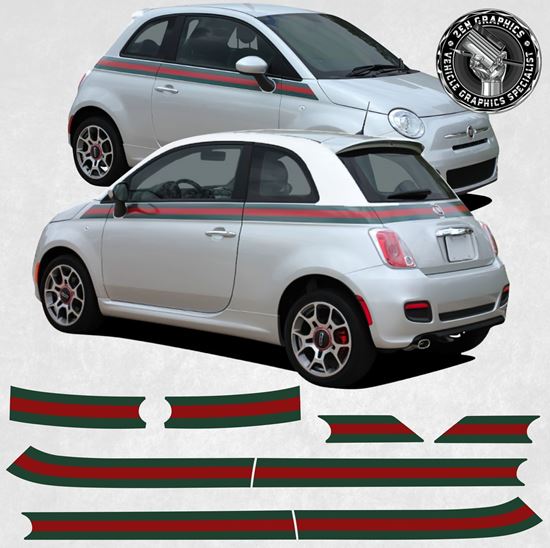 thumbnail interactive-video image 1 of Custom Style White Vinyl Decal Set – Replica INFO Stickers For Chrysler Jeep Dodge 1 of 3
