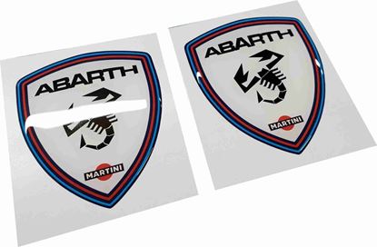 Picture of Fiat Abarth Martini wing Badges 80mm