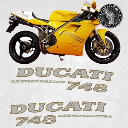 Picture of 748 1995 - 97 replacement side Fairing Decals / Stickers