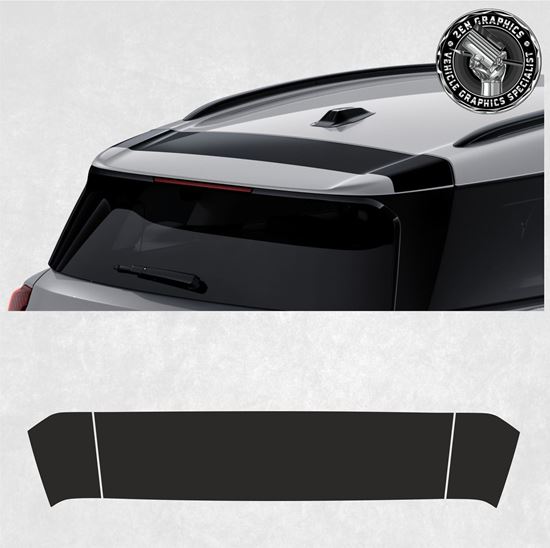 Picture of Mini U25 Countryman Heritage rear hatch Spoiler Stripe