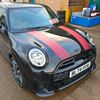 Picture of Chili Red / Black Mini F65 / F66 Cooper Sport Bonnet Stripes / Stickers