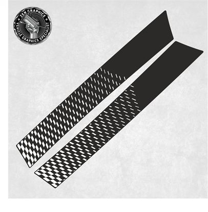 Picture of Mini R56 LCi Cooper S / JCW 2024 Style Bonnet Stripes